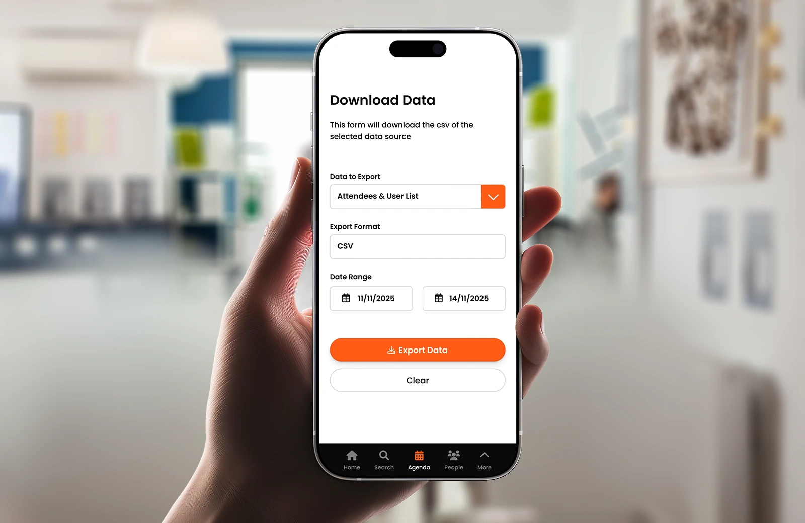 Data export and integration interface