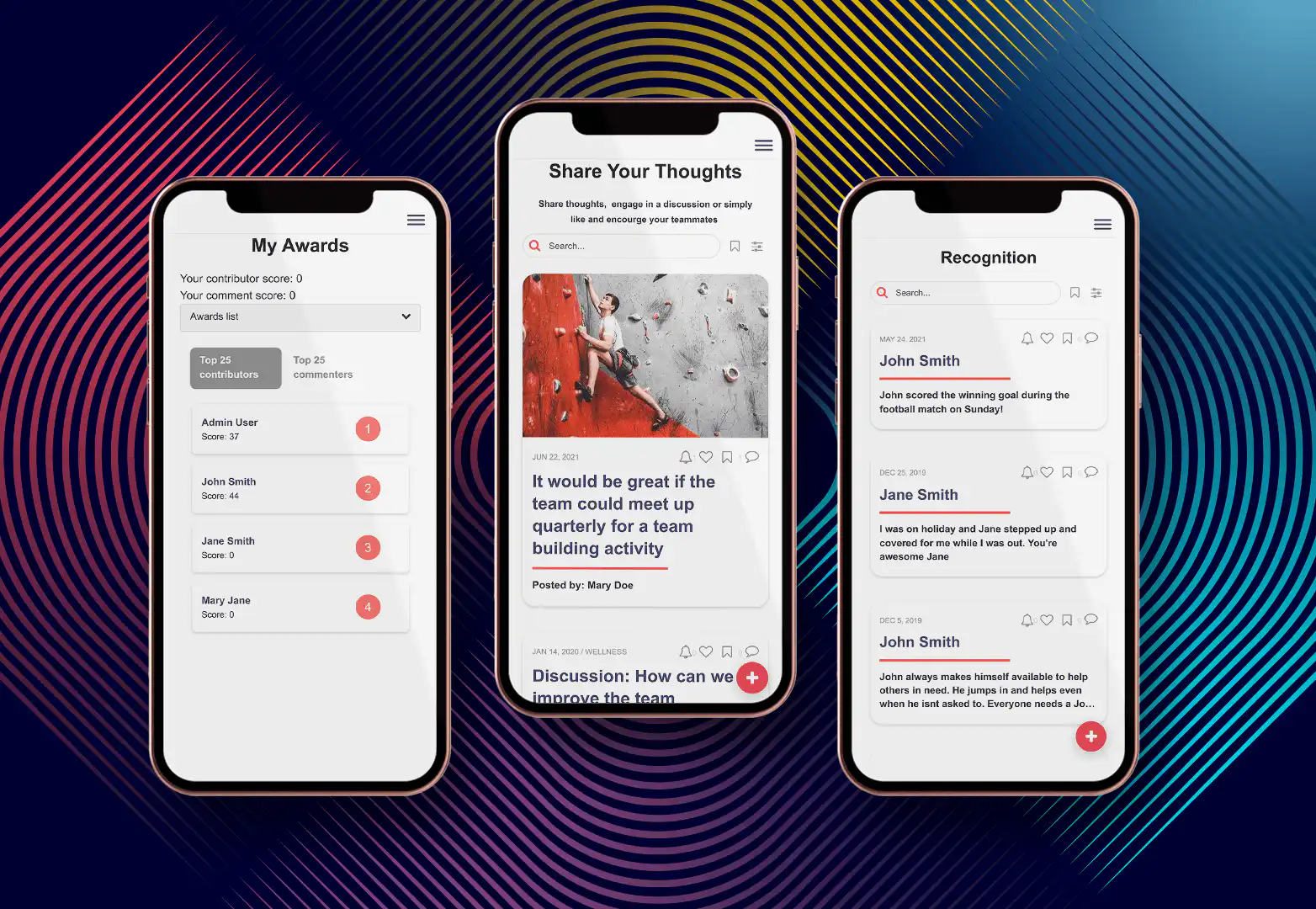 Fliplet event registration and event app platform interface