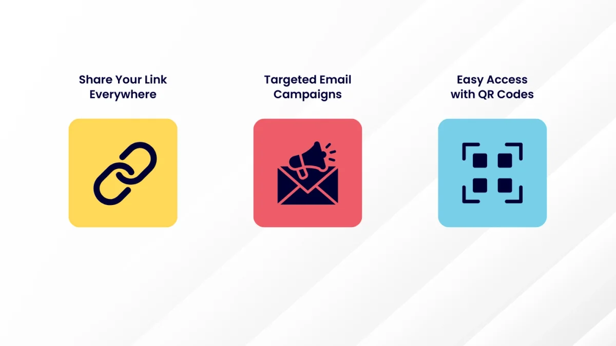 Promoting your event registration link