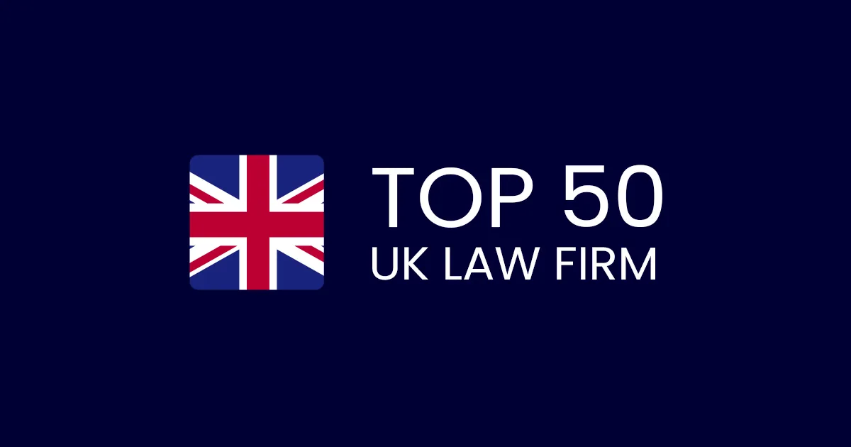 Top 50 law firm case study page screenshot