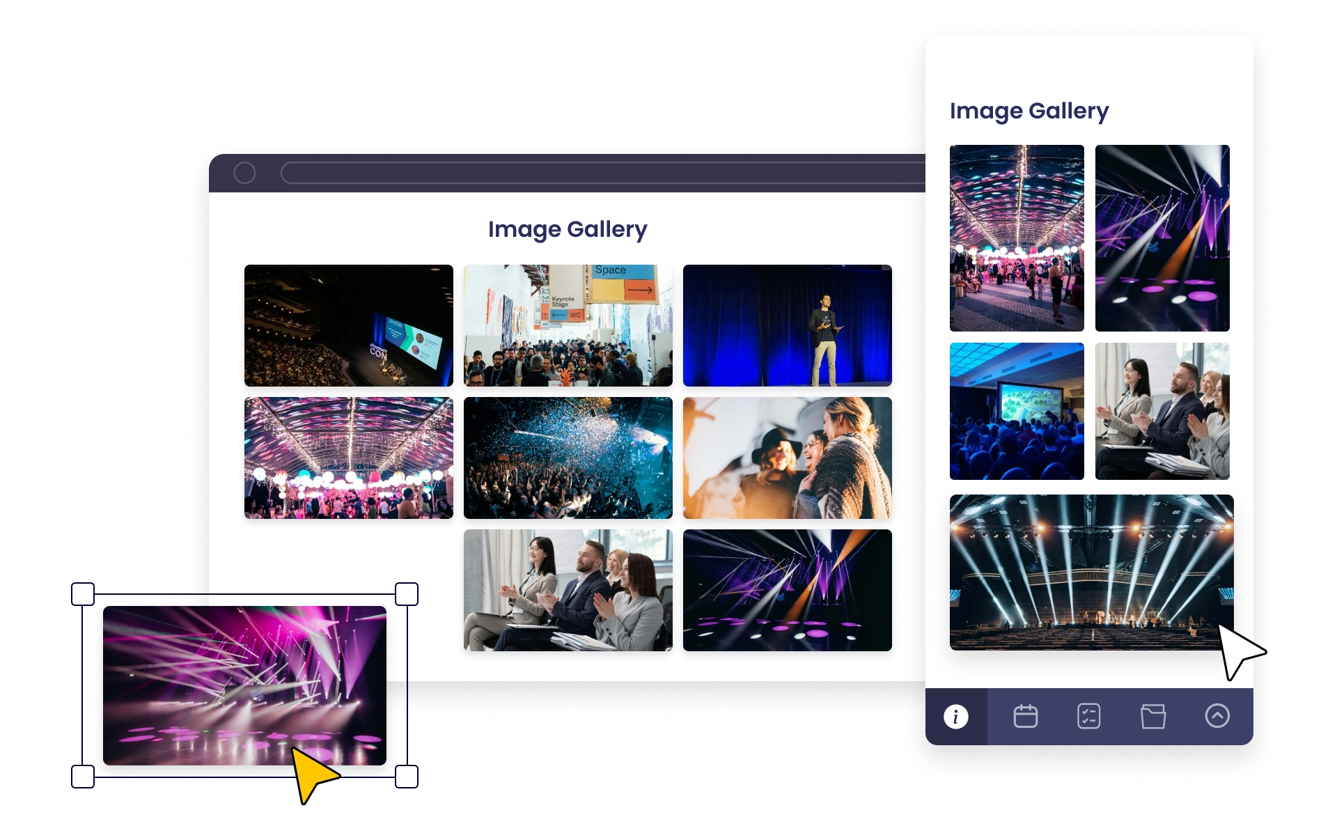 Photo Gallery feature screenshot