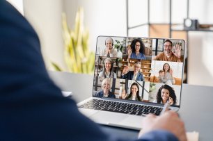 Online event presentation