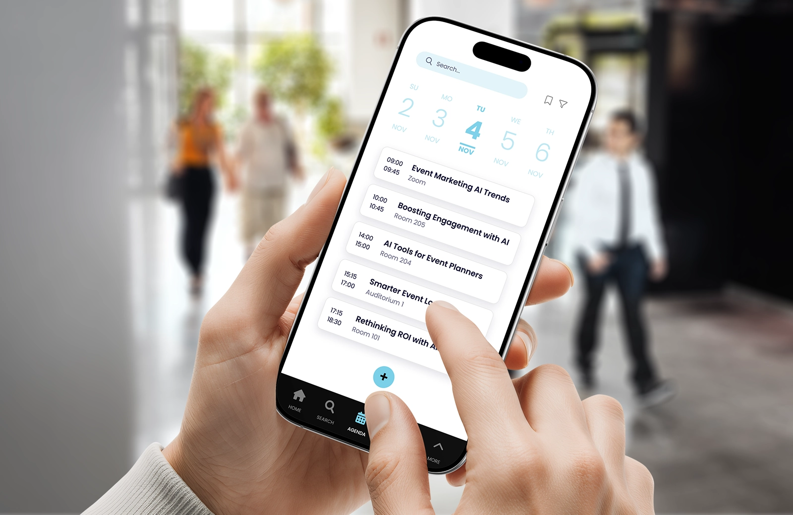 Agenda and sessions for networking events