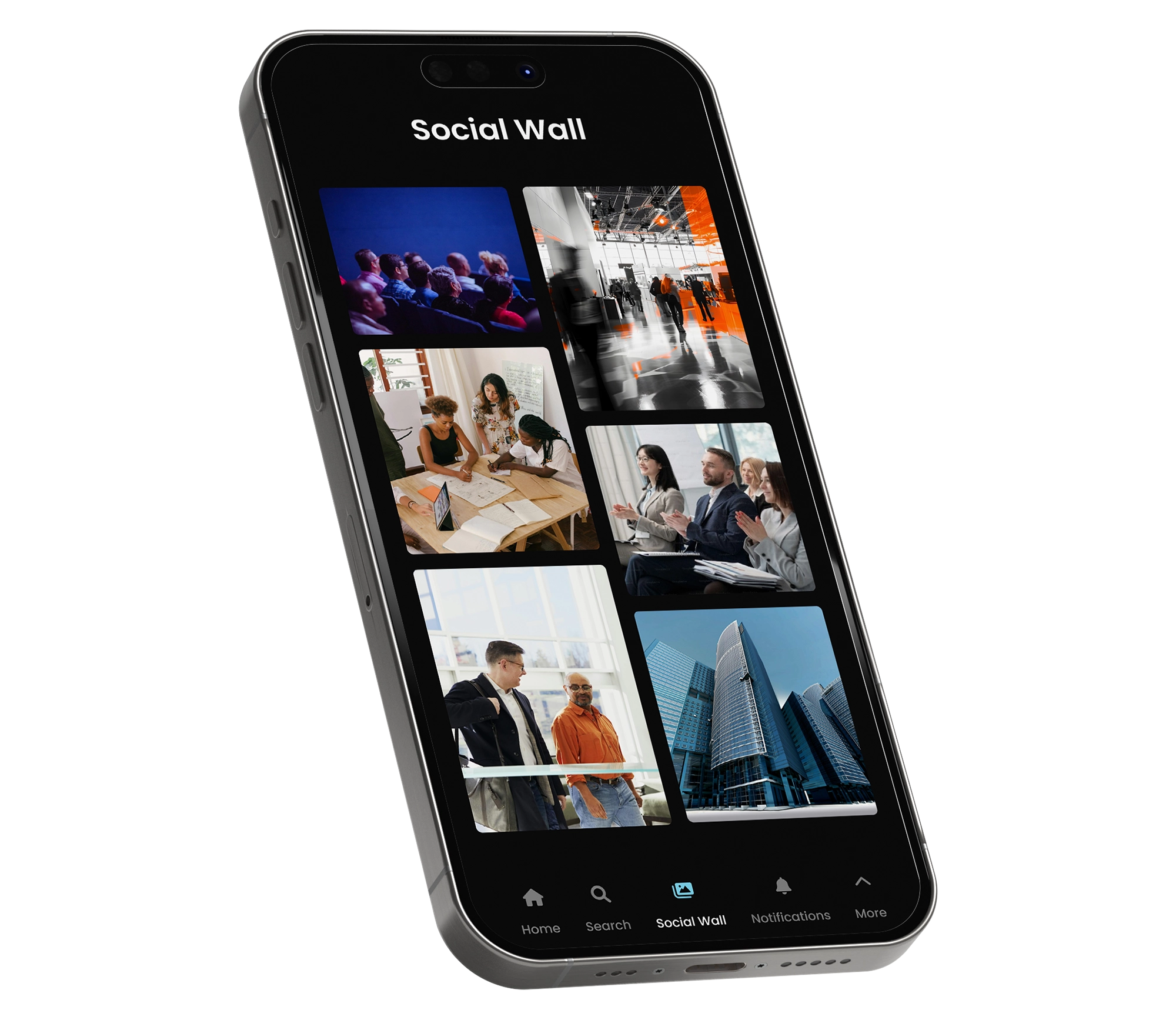 Built-in communications feature screenshot