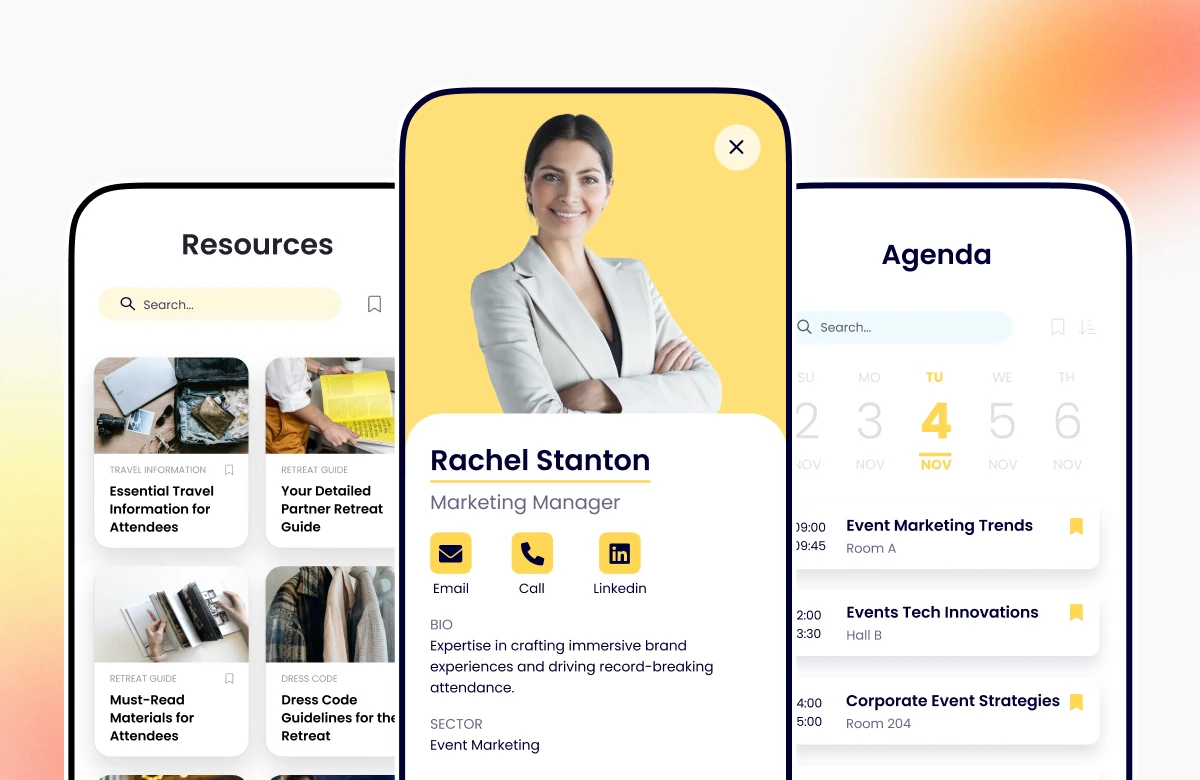 Core event foundations feature screenshot