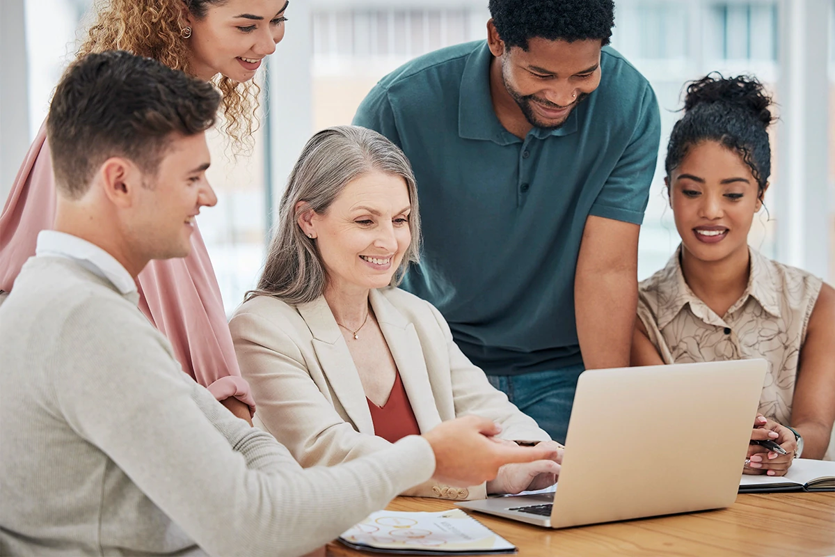 Configuration and training services feature screenshot